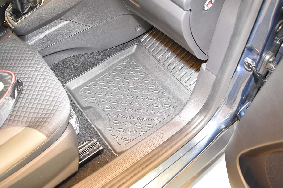 Rubbermatten Ford Tourneo Courier mpv (2014-2023) - 3D Schaalmatten