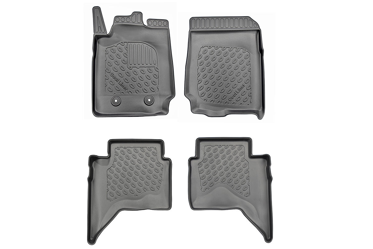 Rubbermatten Ford Ranger pick-up (2011-2023) - 3D Schaalmatten