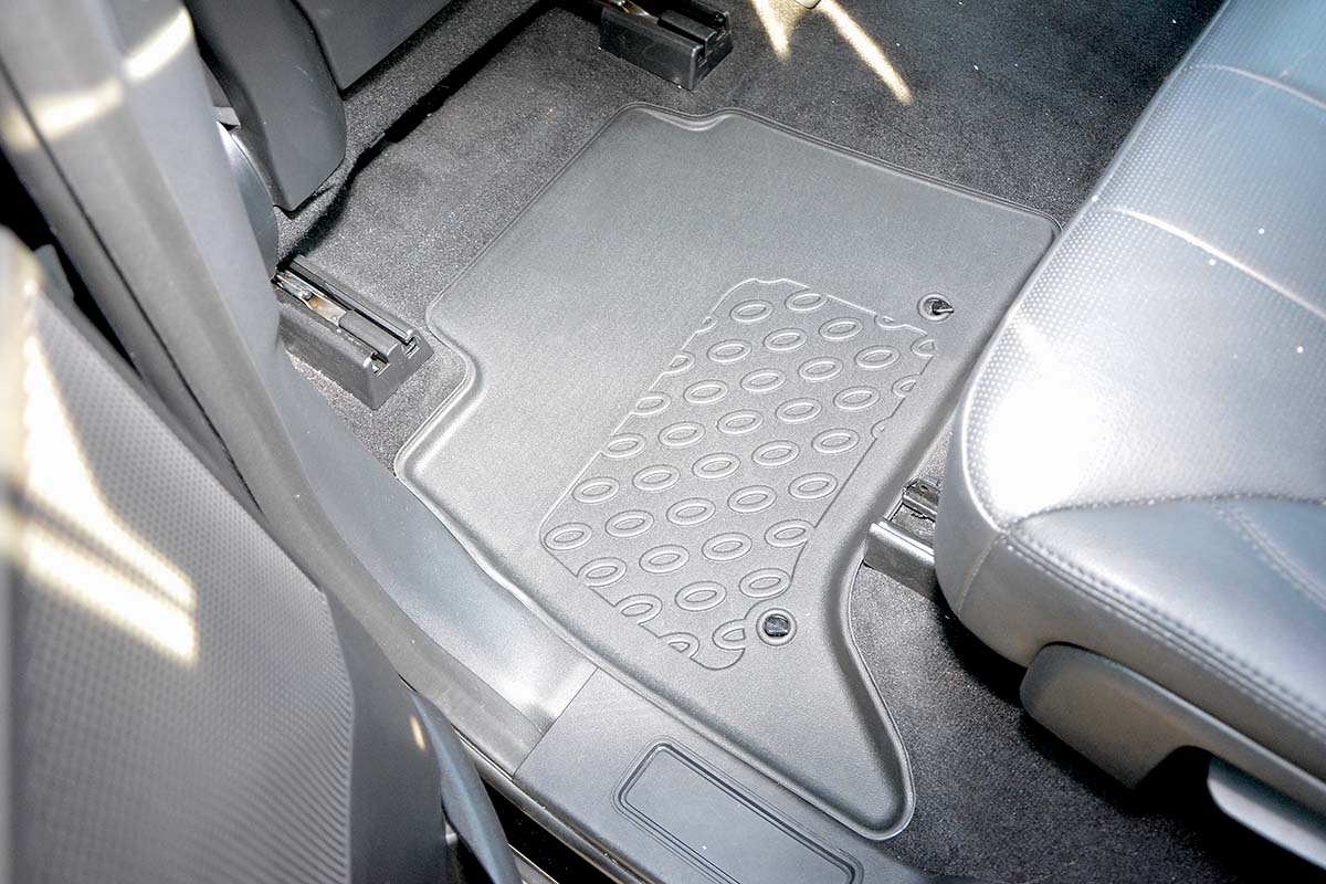 Rubbermatten Land Rover Discovery V suv (2017-Heden) - 3D Schaalmatten