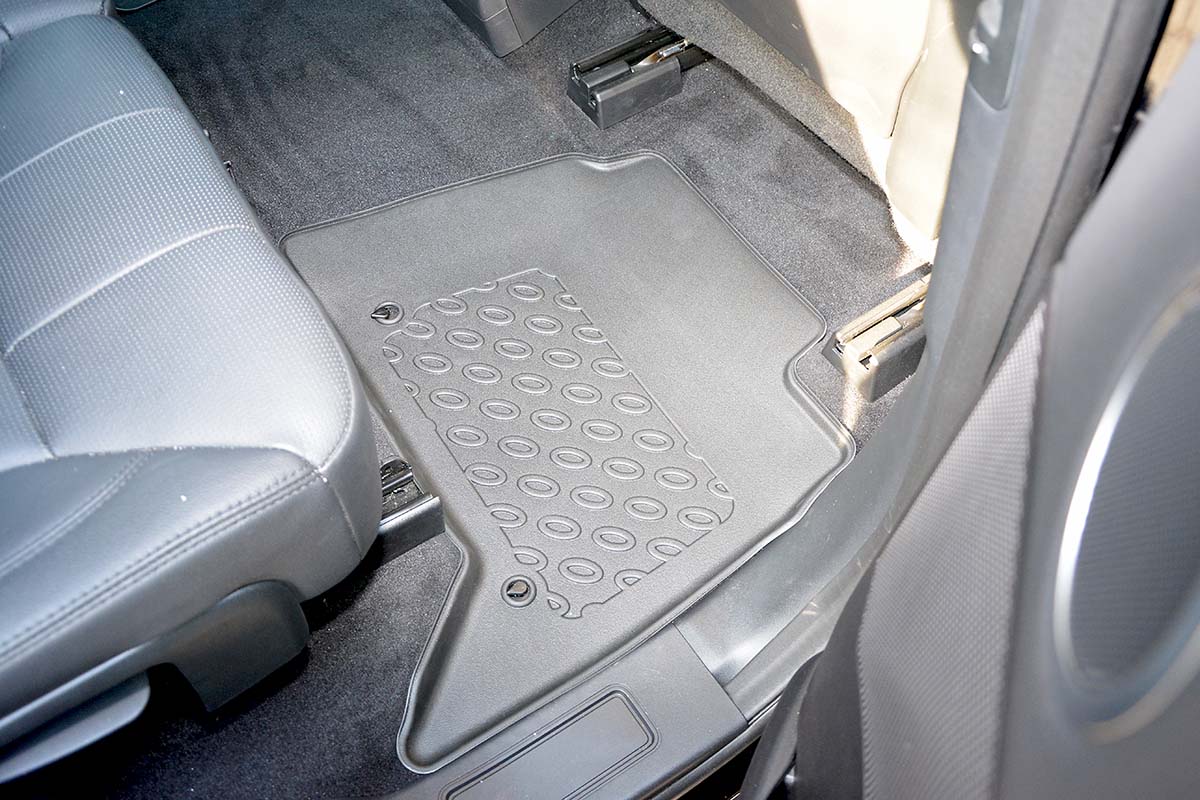 Rubbermatten Land Rover Discovery V suv (2017-Heden) - 3D Schaalmatten
