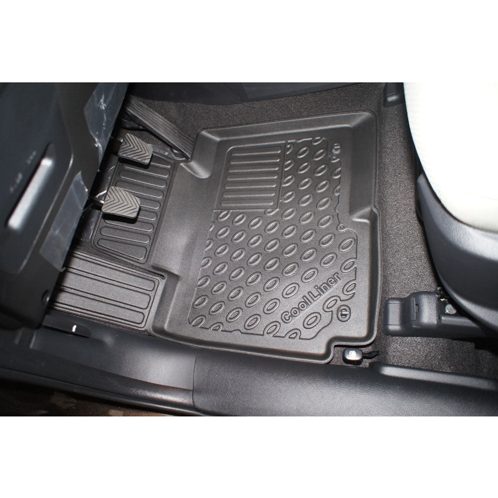 Rubbermatten Kia Carens mpv (2013-2018) - 3D Schaalmatten