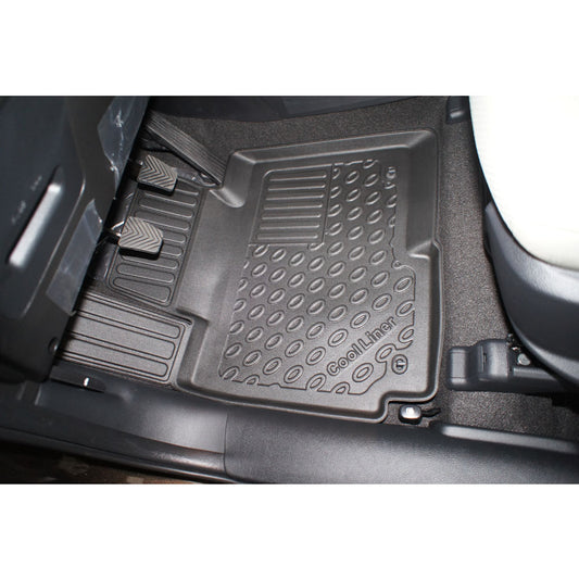 Rubbermatten Kia Carens mpv (2013-2018) - 3D Schaalmatten
