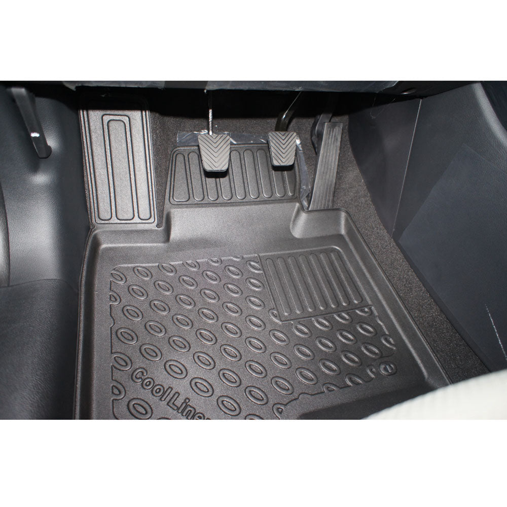 Rubbermatten Kia Carens mpv (2013-2018) - 3D Schaalmatten