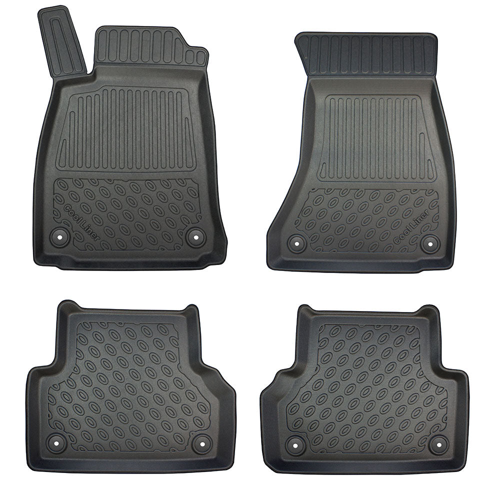 Rubbermatten Audi A4 (B9) Avant stationwagon (2015-Heden) - 3D Schaalmatten