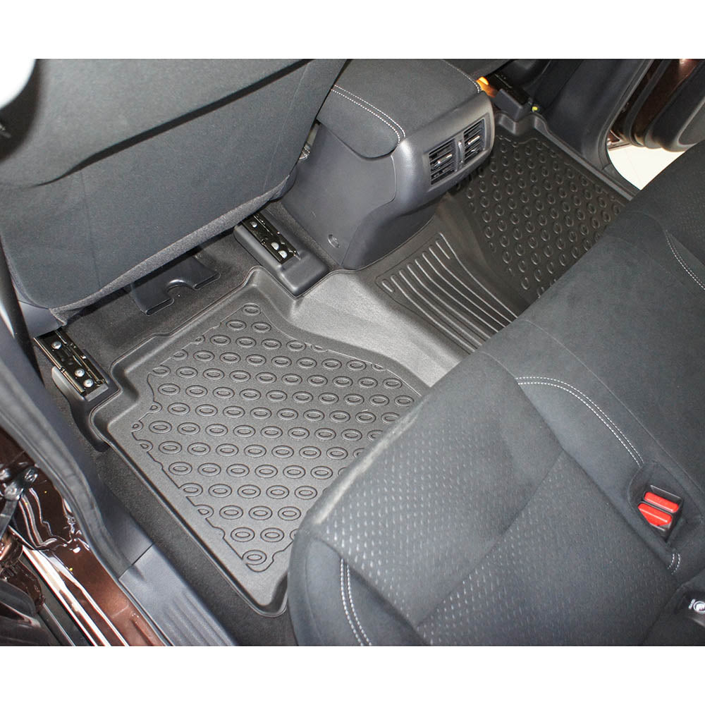 Rubbermatten Nissan Navara Double Cab pick-up (2015-Heden) - 3D Schaalmatten