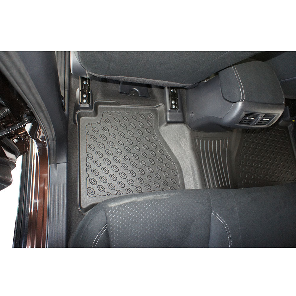 Rubbermatten Nissan Navara Double Cab pick-up (2015-Heden) - 3D Schaalmatten