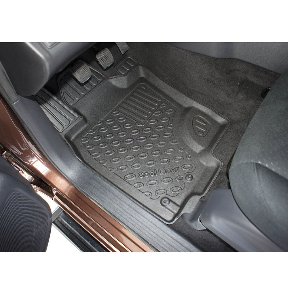 Rubbermatten Nissan Navara Double Cab pick-up (2015-Heden) - 3D Schaalmatten
