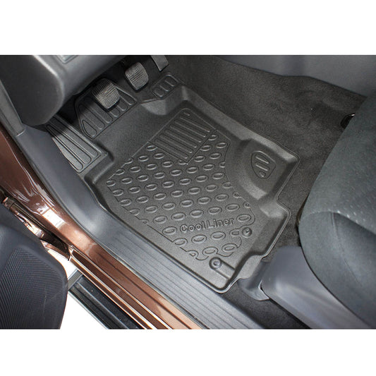 Rubbermatten Nissan Navara Double Cab pick-up (2015-Heden) - 3D Schaalmatten
