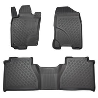 Rubbermatten Nissan Navara Double Cab pick-up (2015-Heden) - 3D Schaalmatten