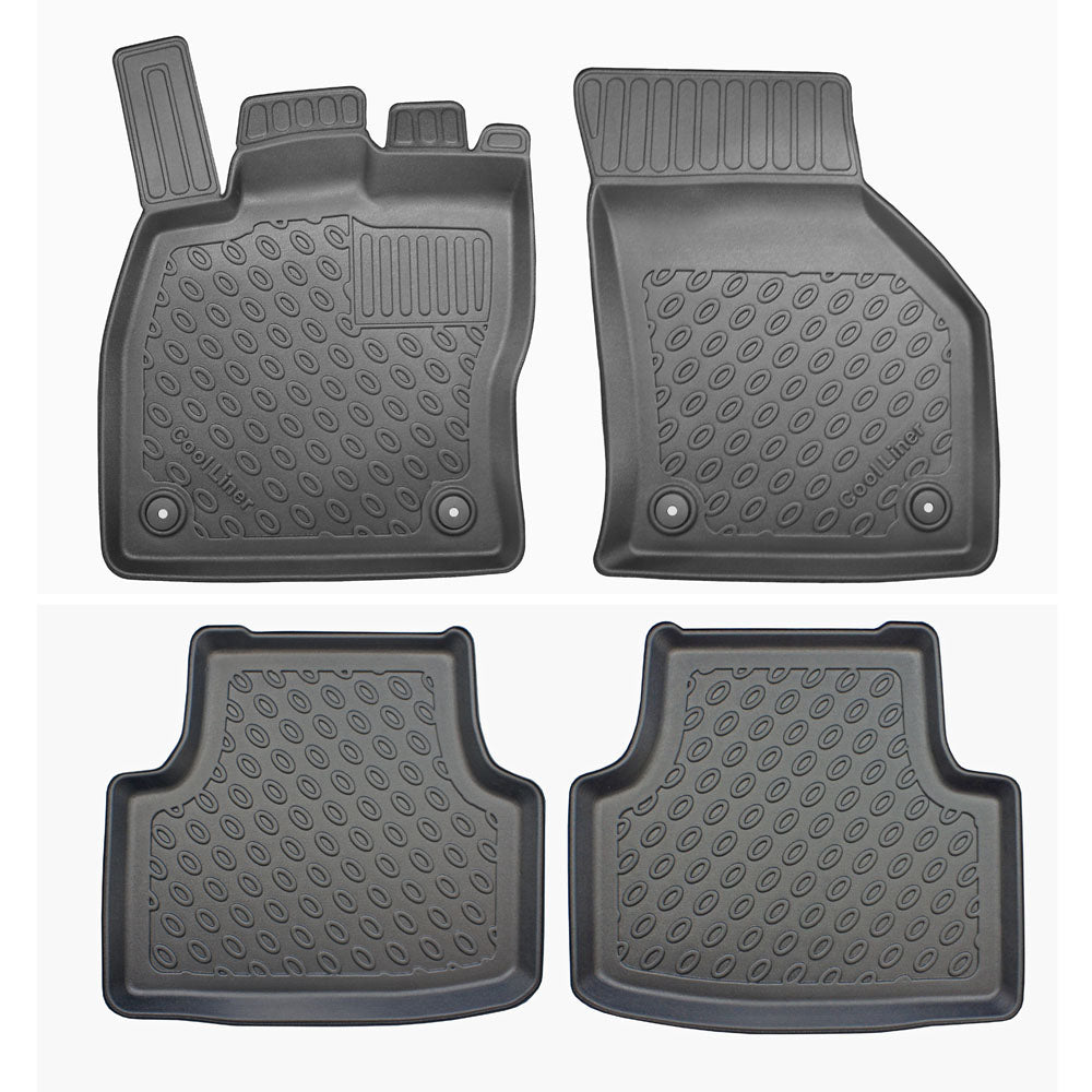 Rubbermatten Skoda Octavia hatchback (2013-2019) - 3D Schaalmatten