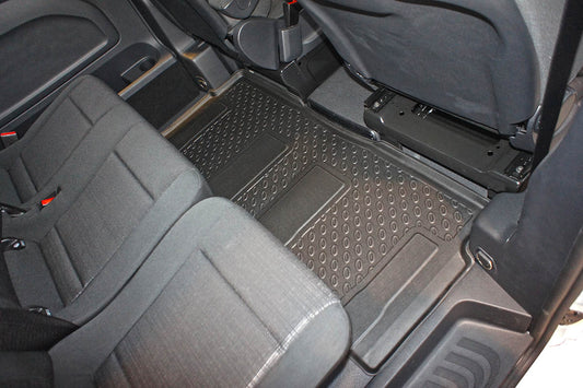 Rubbermatten Mercedes Vito 447 (dubbel cabine) Bestelwagen (2014-Heden) - 3D Schaalmatten