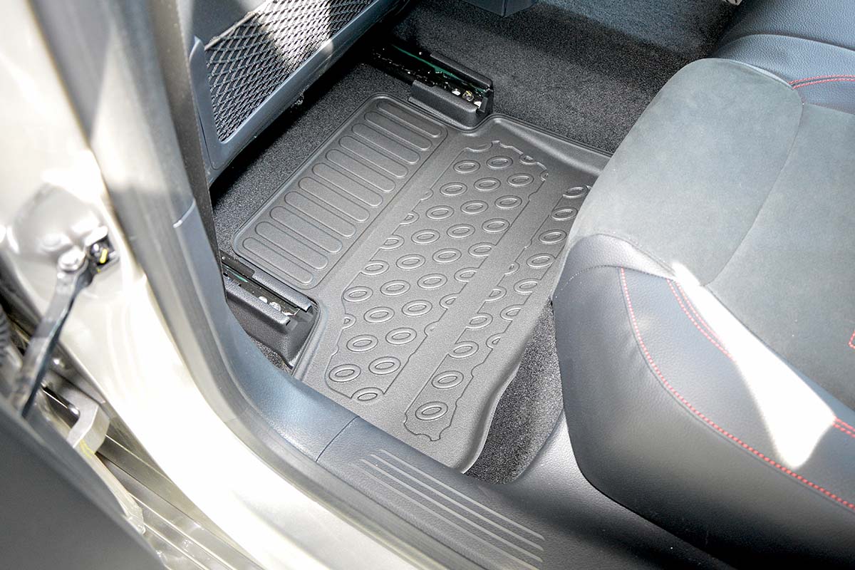 Rubbermatten Mercedes A-klasse W177 hatchback (2018-Heden) - 3D Schaalmatten