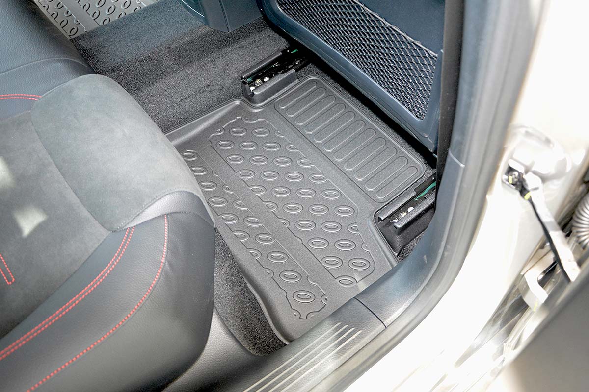 Rubbermatten Mercedes A-klasse W177 hatchback (2018-Heden) - 3D Schaalmatten