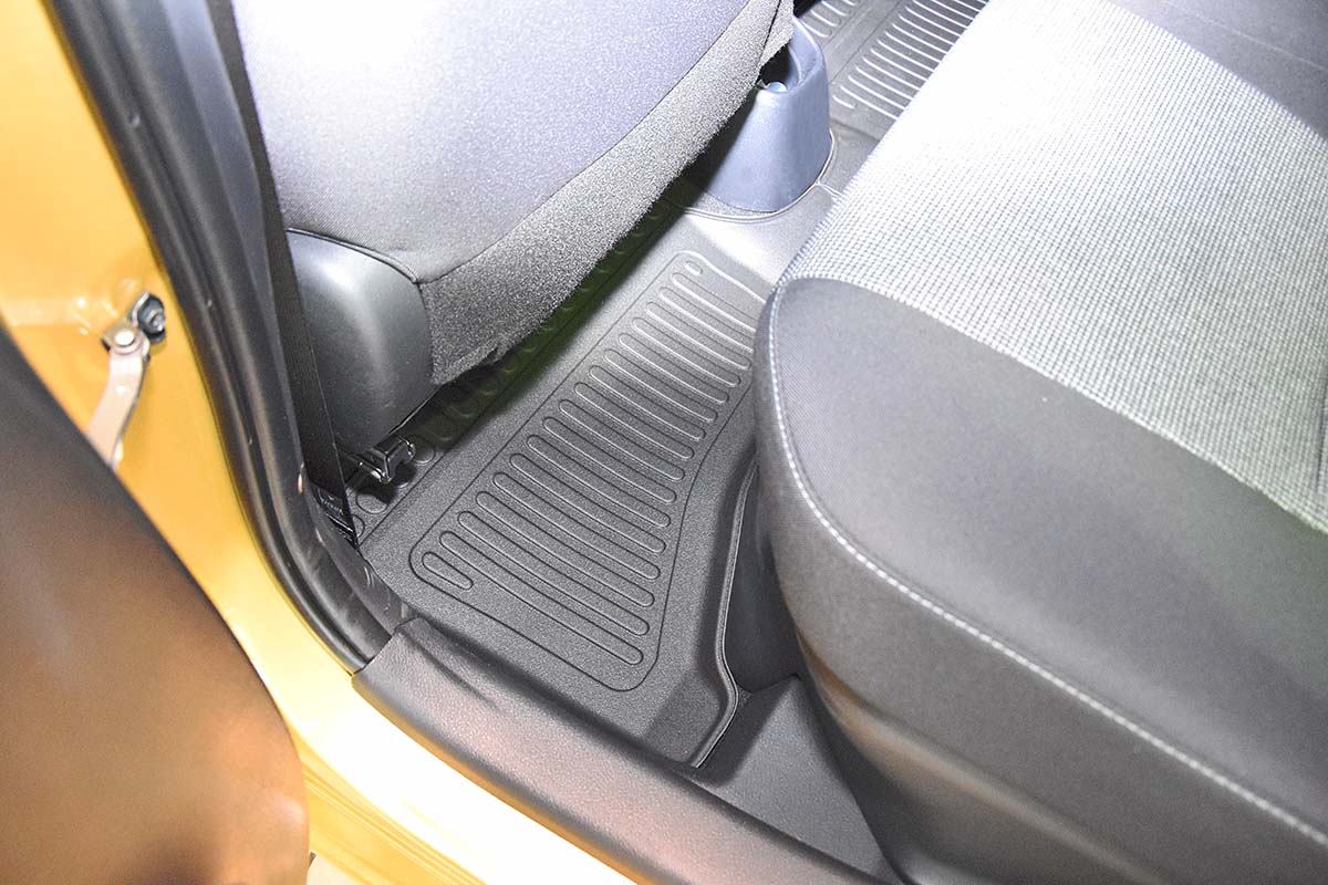 Rubbermatten Toyota Yaris (hybride) hatchback (2011-2014) - 3D Schaalmatten