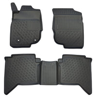 Rubbermatten Toyota Hi-Lux pick-up (2006-2016) - 3D Schaalmatten