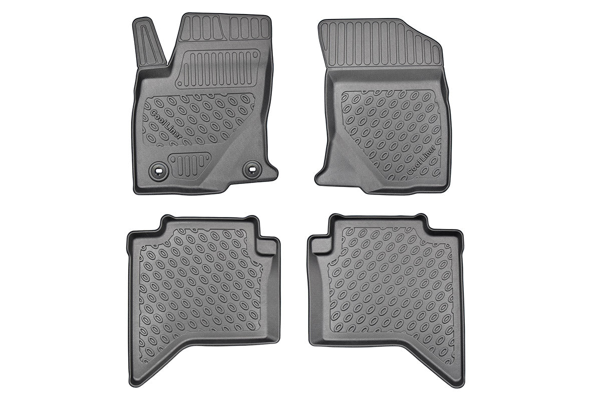 Rubbermatten Toyota Hi-Lux pick-up (2016-Heden) - 3D Schaalmatten