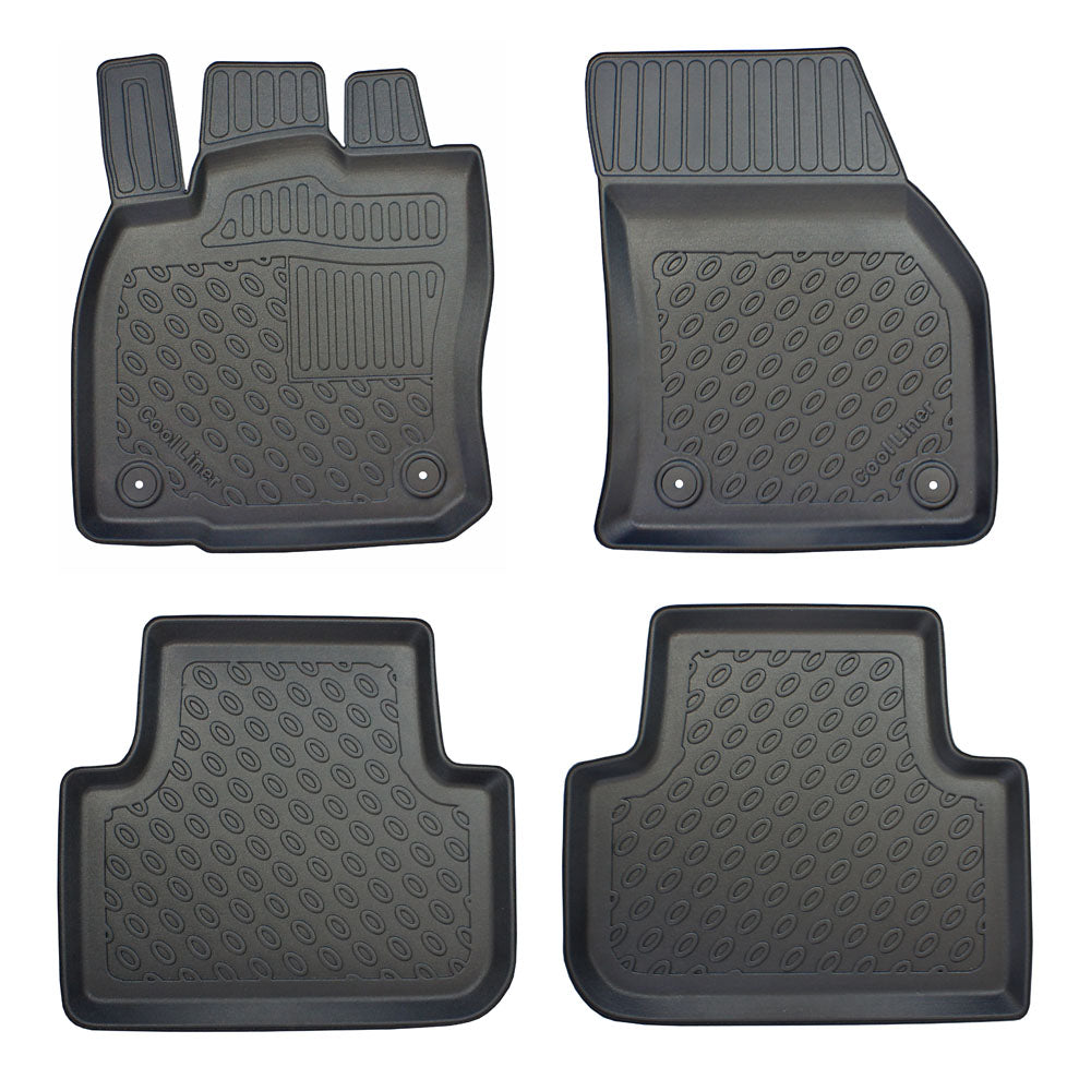 Rubbermatten Volkswagen Golf VII Sportsvan mpv (2014-2021) - 3D Schaalmatten
