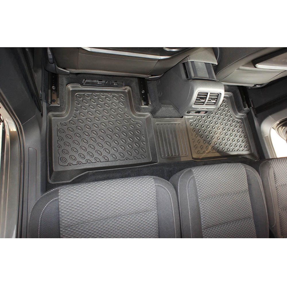 Rubbermatten Volkswagen Touran mpv (2015-Heden) - 3D Schaalmatten