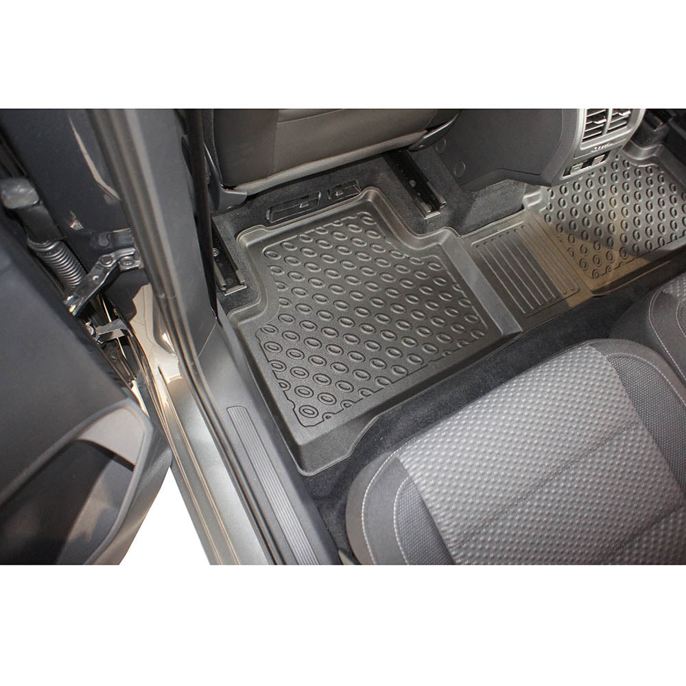 Rubbermatten Volkswagen Touran mpv (2015-Heden) - 3D Schaalmatten