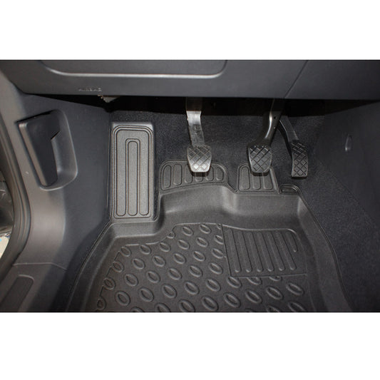 Rubbermatten Volkswagen Touran mpv (2015-Heden) - 3D Schaalmatten