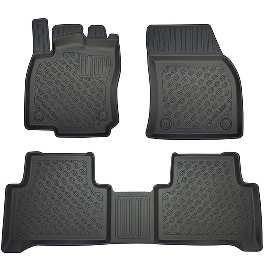 Rubbermatten Volkswagen Touran mpv (2015-Heden) - 3D Schaalmatten