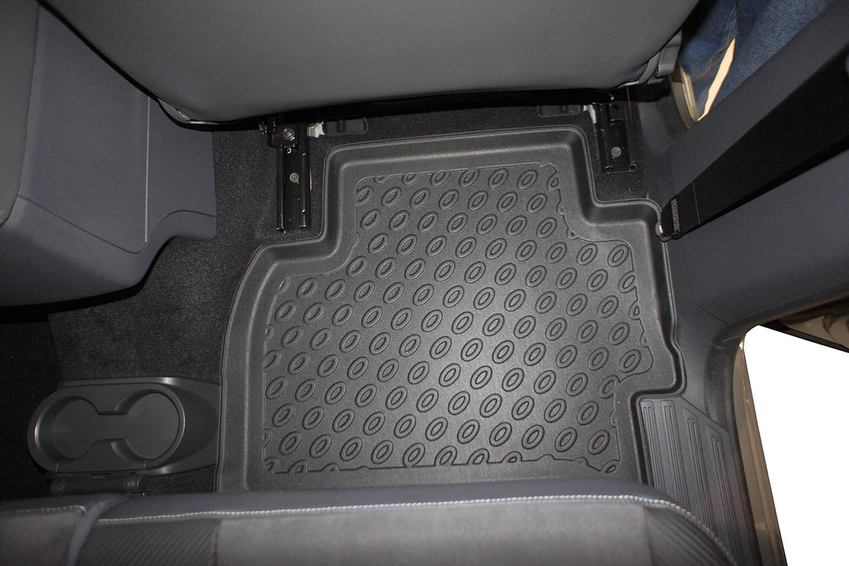 Rubbermatten Volkswagen Amarok dubbel cabine pick-up (2010-2022) - 3D Schaalmatten