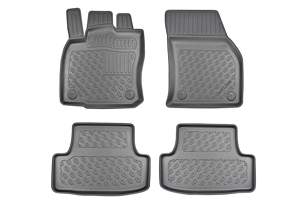 Rubbermatten Audi Q2 suv (2016-Heden) - 3D Schaalmatten