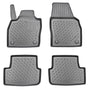 Rubbermatten Volkswagen Polo hatchback (2017-Heden) - 3D Schaalmatten