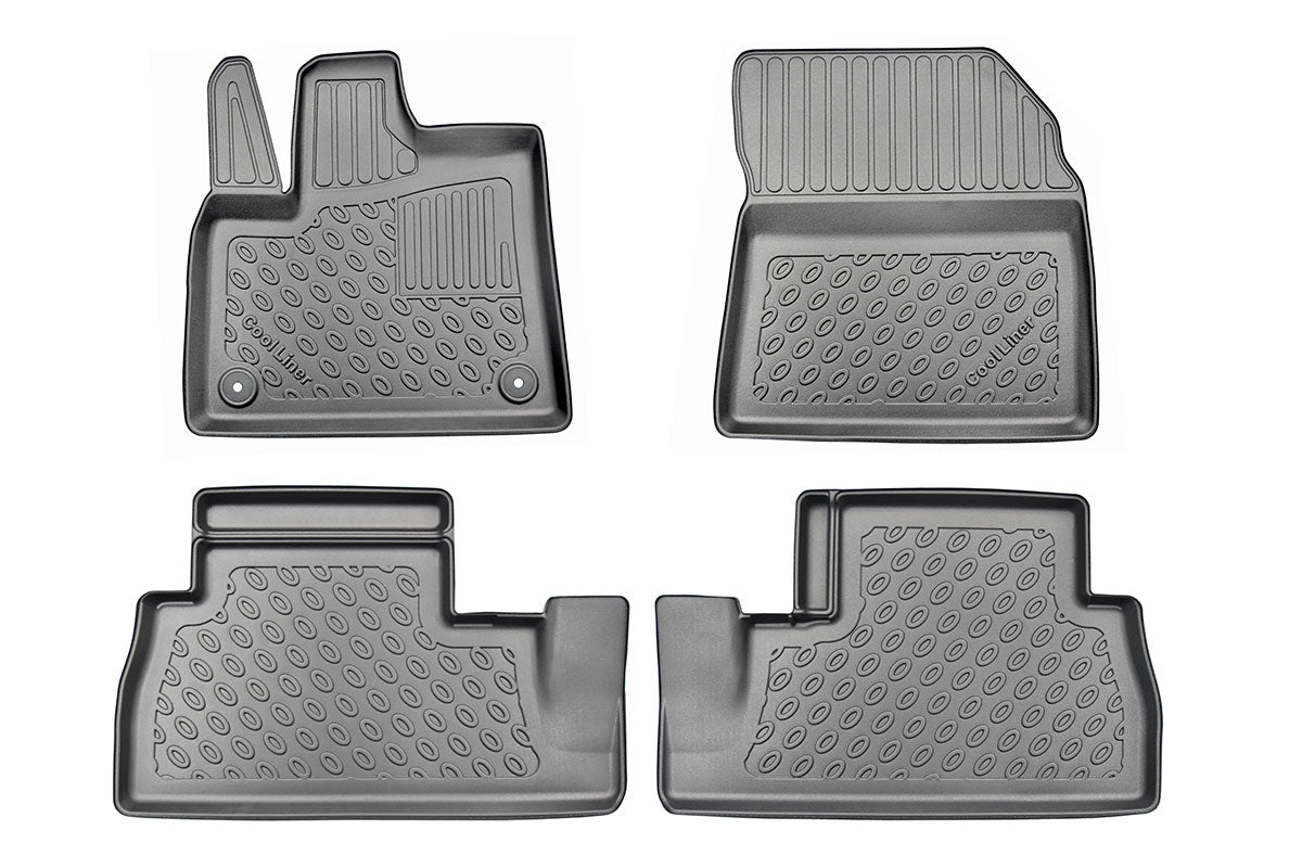 Rubbermatten Peugeot Rifter (ook e-Rifter) mpv (2018-Heden) - 3D Schaalmatten