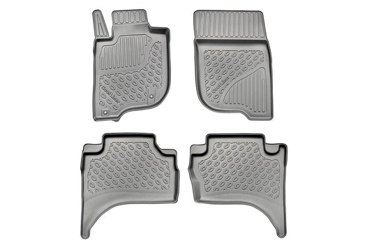 Rubbermatten Mitsubishi L200 pick-up (2016-2023) - 3D Schaalmatten