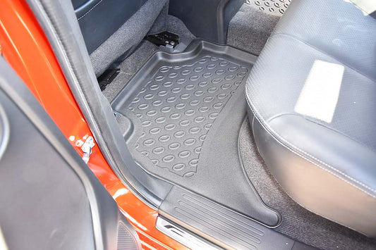 Rubbermatten Mitsubishi L200 pick-up (2016-2023) - 3D Schaalmatten