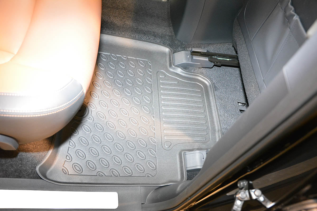 Rubbermatten SsangYong Musso pick-up (2018-Heden) - 3D Schaalmatten