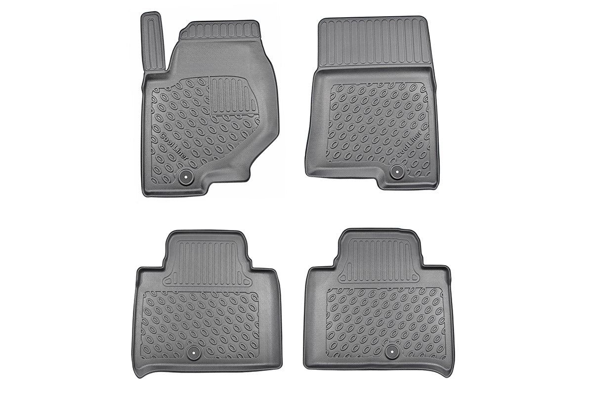 Rubbermatten SsangYong Musso pick-up (2018-Heden) - 3D Schaalmatten