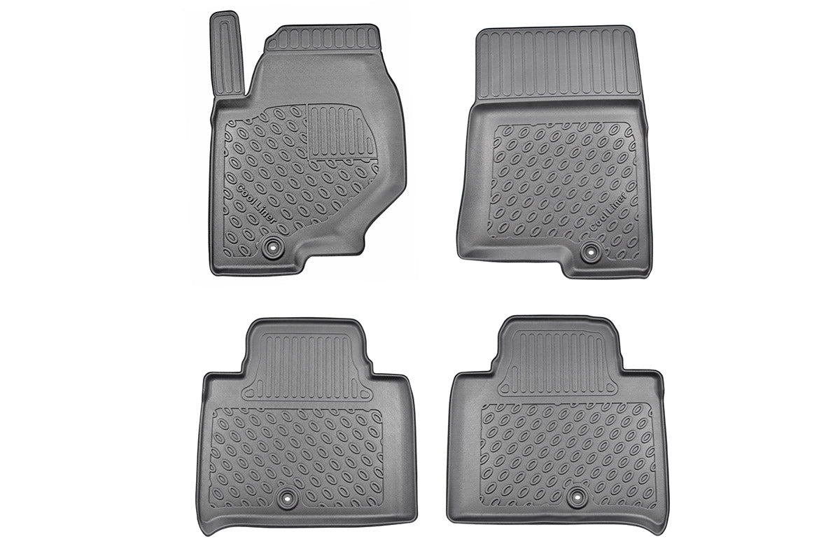 Rubbermatten SsangYong Musso pick-up (2018-Heden) - 3D Schaalmatten