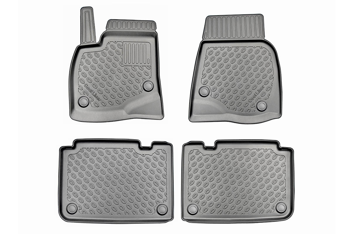 Rubbermatten Tesla Model S hatchback (2012-Heden) - 3D Schaalmatten