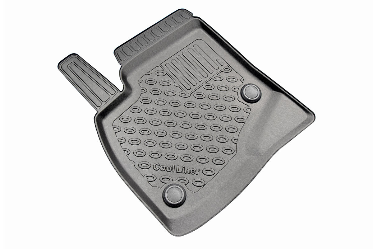 Rubbermatten Tesla Model S hatchback (2012-Heden) - 3D Schaalmatten
