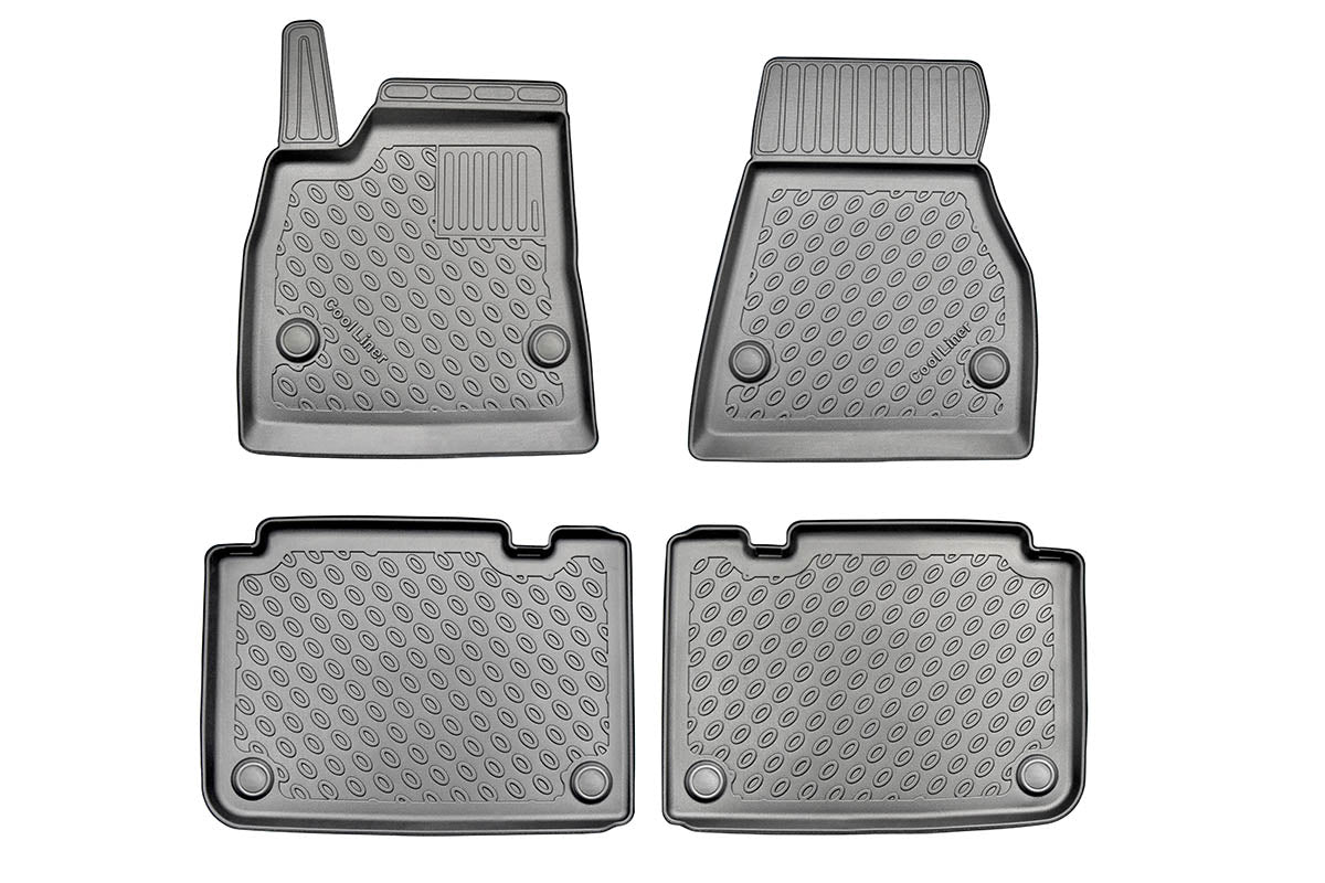 Rubbermatten Tesla Model S hatchback (2012-Heden) - 3D Schaalmatten