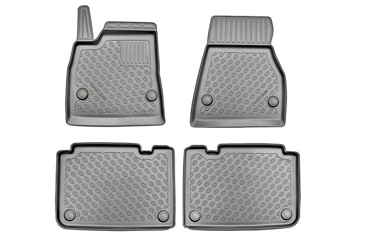 Rubbermatten Tesla Model S hatchback (2012-Heden) - 3D Schaalmatten