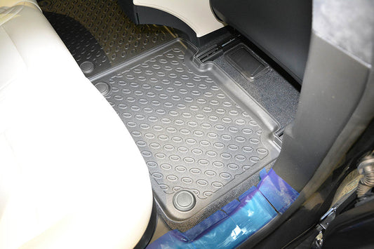 Rubbermatten Tesla Model S hatchback (2012-Heden) - 3D Schaalmatten