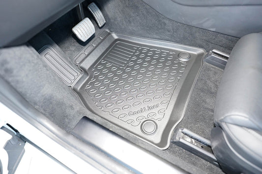 Rubbermatten Tesla Model S hatchback (2012-Heden) - 3D Schaalmatten