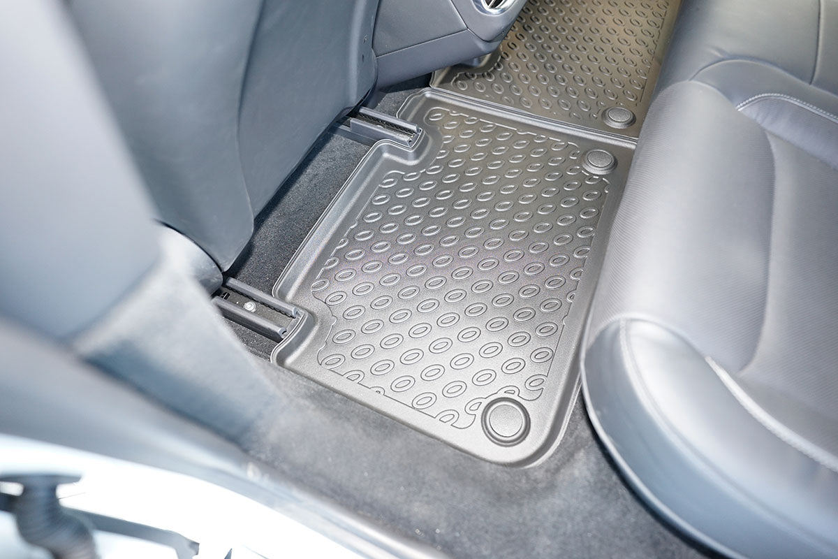 Rubbermatten Tesla Model S hatchback (2012-Heden) - 3D Schaalmatten