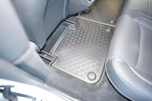Rubbermatten Tesla Model S hatchback (2012-Heden) - 3D Schaalmatten