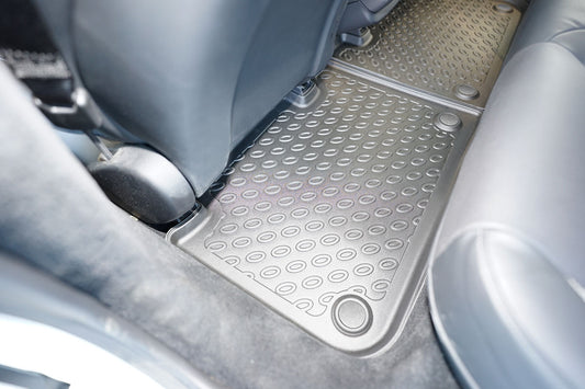 Rubbermatten Tesla Model S hatchback (2012-Heden) - 3D Schaalmatten