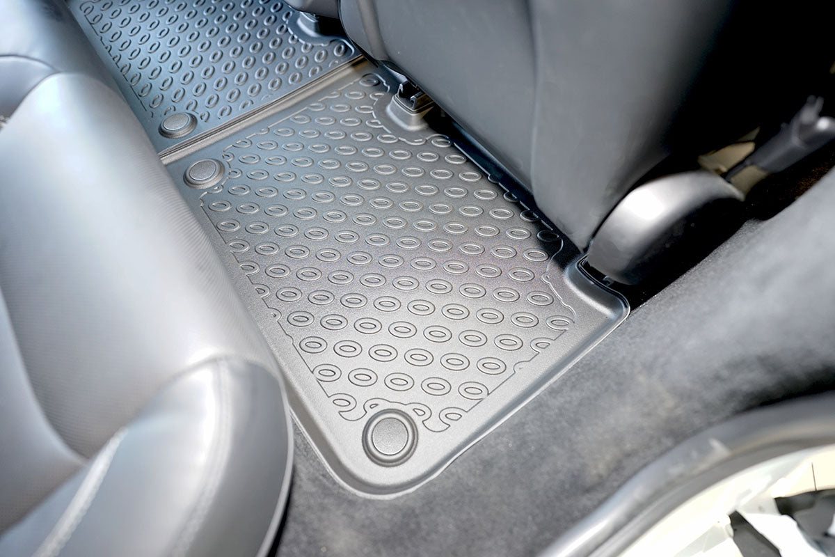 Rubbermatten Tesla Model S hatchback (2012-Heden) - 3D Schaalmatten