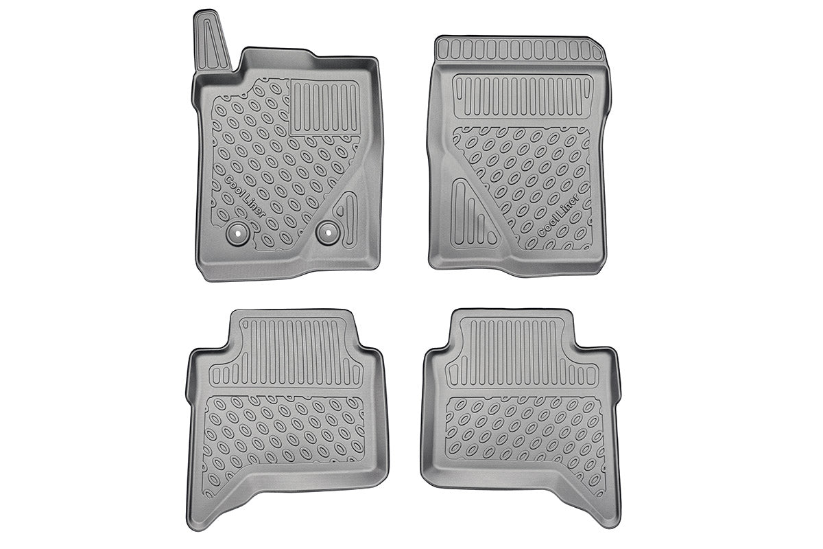 Rubbermatten Volkswagen Amarok dubbel cabine pick-up (2023-Heden) - 3D Schaalmatten