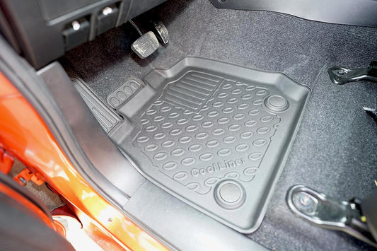 Rubbermatten Isuzu D-max Double Cab pick-up (2019-Heden) - 3D Schaalmatten