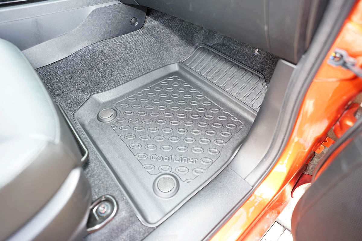 Rubbermatten Isuzu D-max Double Cab pick-up (2019-Heden) - 3D Schaalmatten