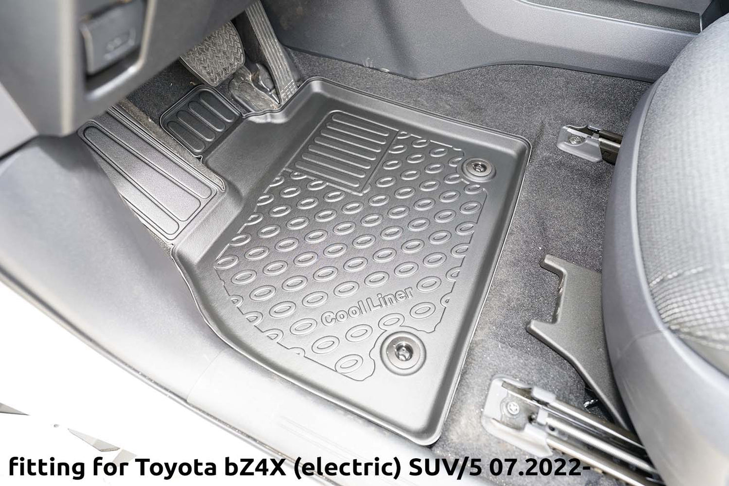 Rubbermatten Toyota bZ4X suv (2022-Heden) - 3D Schaalmatten