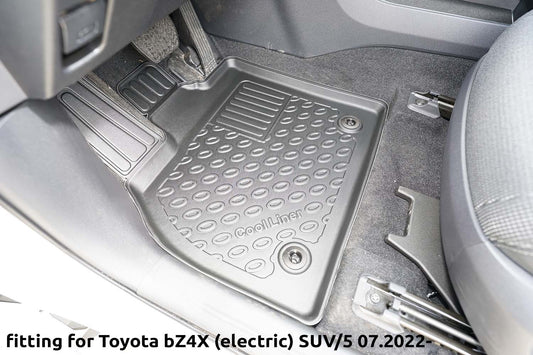 Rubbermatten Toyota bZ4X suv (2022-Heden) - 3D Schaalmatten