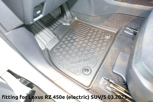 Rubbermatten Toyota bZ4X suv (2022-Heden) - 3D Schaalmatten